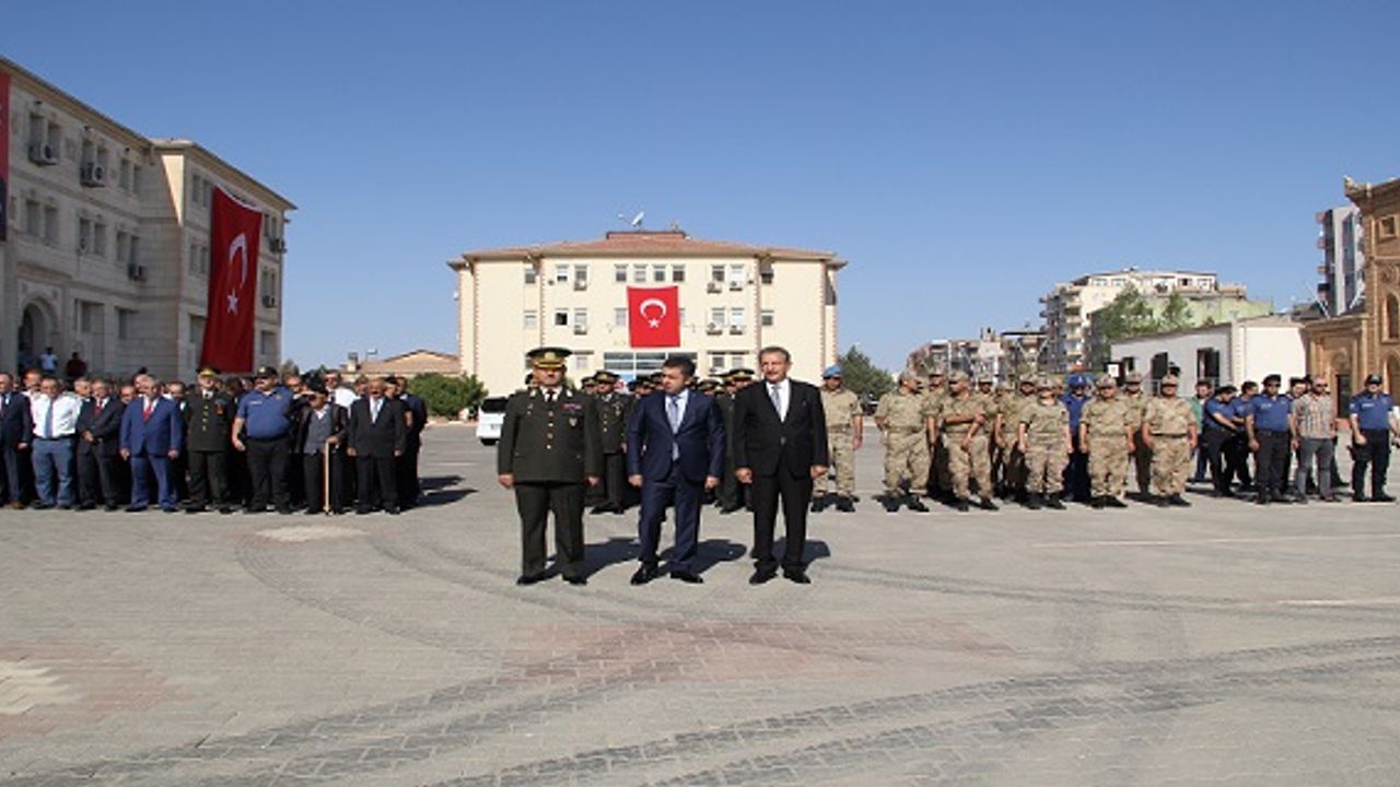 Midyat’ta, 19 Eylül Gaziler Günü Kutlandı
