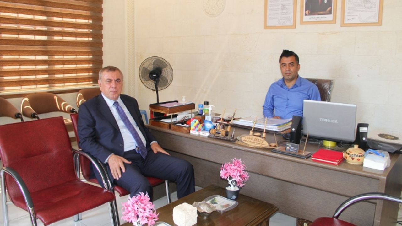 Belediye Başkanı Şahin'den, Engelliler Derneğine Ziyaret