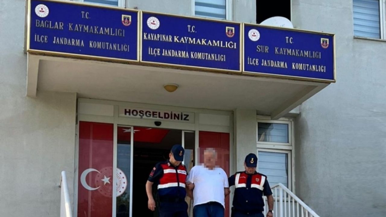 Diyarbakır'da 18 yıl kesinleşmiş hapis cezası bulunan firari hükümlü yakalandı