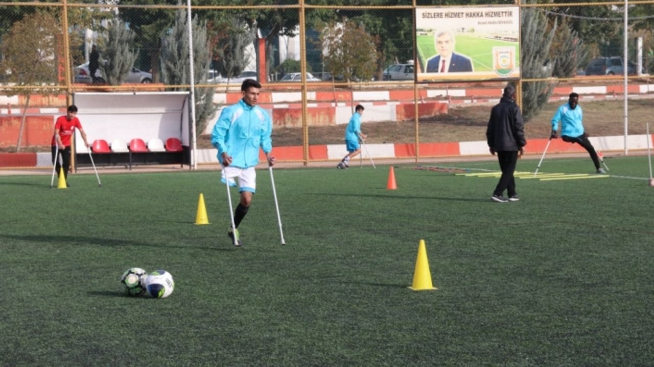 Eyyübiye Belediyespor Ampute Futbol Takımı, Süper Lig'e iddialı başlayacak