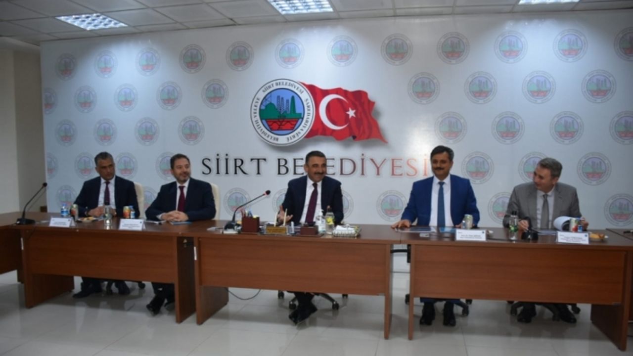 Siirt'te su ürünleri yatırımlarına yönelik toplantı yapıldı