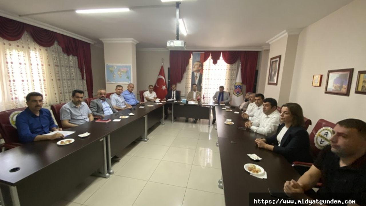 Koruma Kurulu Başkanlığının toplantısı yapıldı