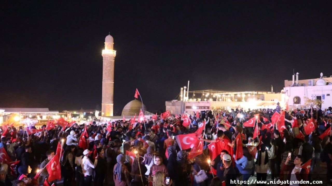 Mardin'de, Fener Alayı, Coşkulu Bir Kalabalıkla Gerçekleştirildi