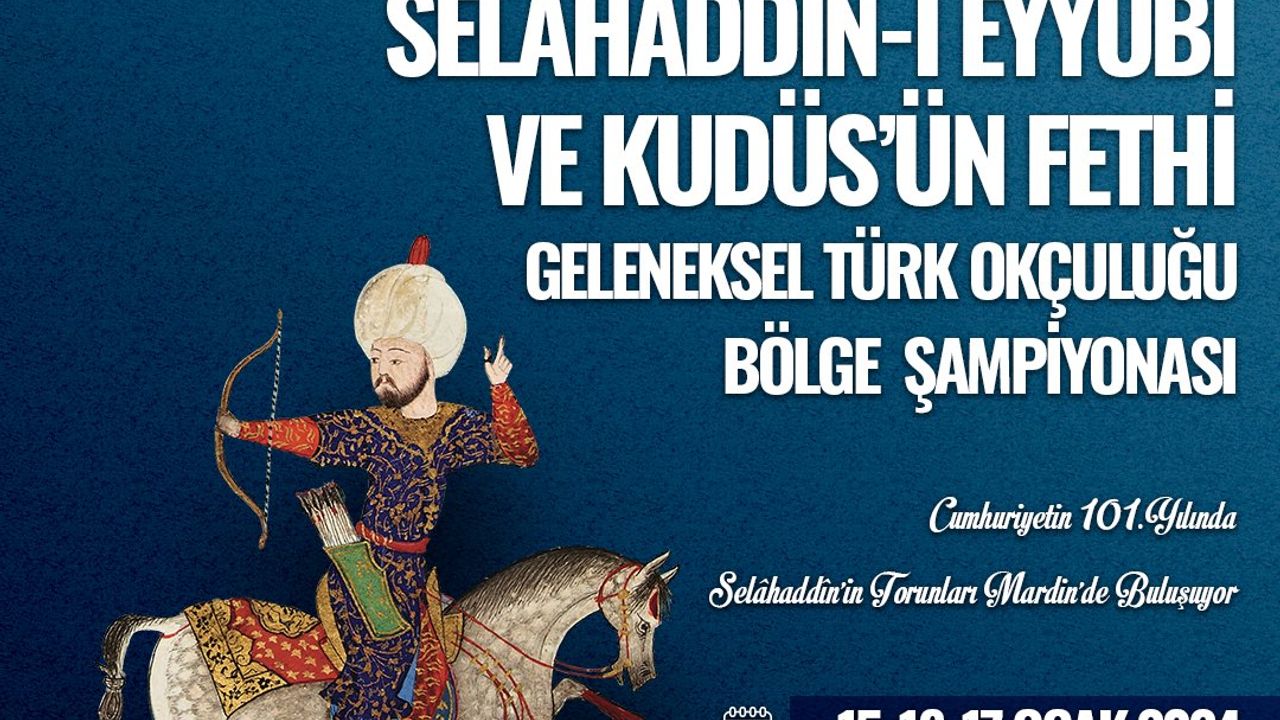 Türk Okçuluğu Bölge Şampiyonasına Mardin'de yapılacak
