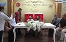 Midyat’ta İşitme Engelli Çiftin Nikâhları İşaret Diliyle Kıyıldı