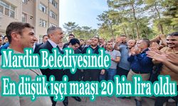 Mardin Belediyesinde en düşük işçi maaşı 20 bin lira oldu