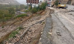 Savur'da, Aşırı Yağış Sonrası  Çalışmalar Sürüyor