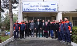 Vali Tuncay Akkoyun, AFAD İl Müdürlüğünü ziyaret etti