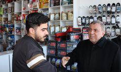 Başkan Veysi Şahin, Sanayi Esnafını ziyaret etti