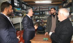 HÜDA PAR Midyat Belediye Başkan Adayı Bozkurt'un esnaf ziyaretleri sürüyor