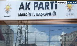 AK Parti Mardin İl Başkanlığına 33 Kişi Başvurdu