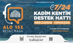 Alo 153 Destek Hattı Mardinlilerin Hizmetinde