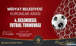 Midyat Belediyesinin 4. Futbol Turnuvası Başlıyor