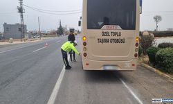 Mardin'de Jandarmadan Toplu Taşıma Denetimi