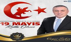 Başkan Veysi Şahin'den 19 Mayıs Mesajı