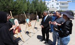 Şehit Mehmet Sait Barış Anadolu Lisesi'nden Sanat Sergisi