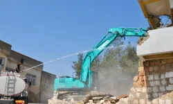 Midyat'ta kaçak yapılara geçit yok!