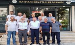 Başkan Şahin'den, Batman Midyatlılar Derneği’ne Ziyaret