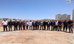 Vali Akkoyun, Çocuk Evleri İnşaatında İncelemelerde Bulundu