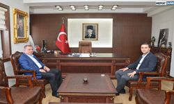 Başkan Şahin'den Kaymakam Kaya’ya Hayırlı Olsun Ziyareti