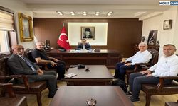 Midyat Gazetecilerden Kaymakam Kaya’ya Hoş Geldin Ziyareti
