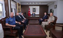 Midyat Kaymakamı Mehmet Kaya’ya Hayırlı Olsun Ziyareti