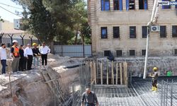 Midyat Belediyesi ek hizmet binasının temeli atıldı
