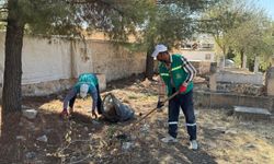 Midyat’ta Mezarlıklar Daha Temiz