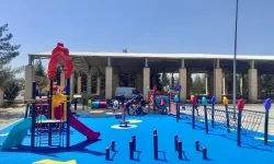 Midyat'ta yerel yönetimden mahallelere modern parklar
