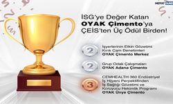 İSG’ye Değer Katan OYAK Çimento’ya ÇEİS’ten Üç Ödül Birden
