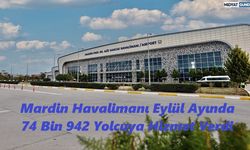 Mardin Havalimanı 74 Bin 942 Yolcuya Hizmet Verdi