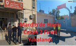 Mardin’de Hapis Cezalı 2 Firari Yakalandı