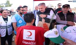 Mardin'de, 5 Bin fidan toprakla buluştu