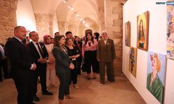 Mardin'de, Pembe Fırça Resim Sergisi