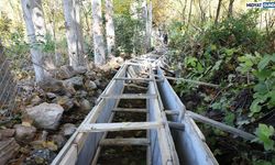 Savur İlçesinde 600 Metrelik Sulama Kanalı Yeniliyor