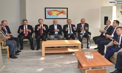 Valilerden Midyat Belediye Başkanı Veysi Şahin’e Taziye Ziyareti