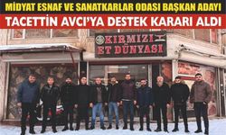 Midyat Esnafından Tacettin Avcı’ya Güçlü Destek: "Güvenin Adresi Belli"
