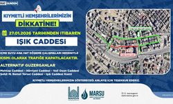 "Mardin İçme Suyu Projesi” kapsamında trafik aksayacak