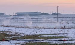 Karla Kaplı Arazide Kaçak Elektrikle Sulama!