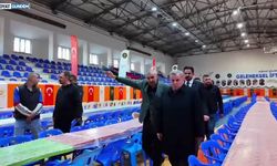 Geleneksel İftar Sofrası Kapalı Spor Salonunda Kuruldu