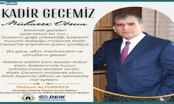 Altunkaya Holding, Kadir Gecesi Mesajı