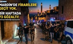 Mardin’de Firarilere Geçit Yok. Bir Haftada 73 Gözaltı!
