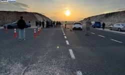 Midyat'ta iki aracın çarpışması sonucu 2 kişi yaralandı