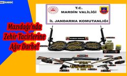 Mazıdağı’nda Zehir Tacirlerine Ağır Darbe!
