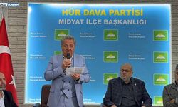 HÜDA PAR Midyat’ta 5. Olağan Kongre: İsa Altunkaynak Güven Tazeledi