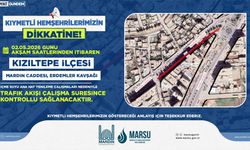 Erdemler Kavşağı’nda İçme Suyu Çalışması Nedeniyle Trafik Kontrollü Sağlanacak