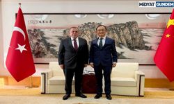 Başkan Şahin, Çin Büyükelçiliğini ziyaret etti