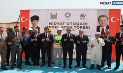 Vali Akkoyun, Midyat’ta Muhtarlarla Buluştu; Yeni Otogarın Temeli Atıldı