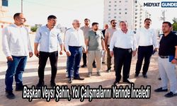 Başkan Veysi Şahin, Bağlar Mahallesi'ndeki Yol Çalışmalarını Yerinde İnceledi