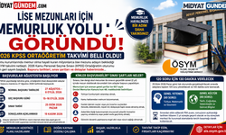 Lise Mezunları İçin Memurluk Yolu Göründü
